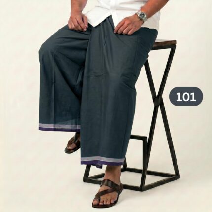 5.5 Hand Solid Color Lungi 101