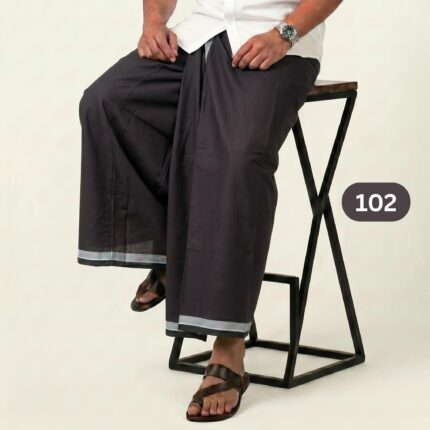 5.5 Hand Solid Color Lungi 102