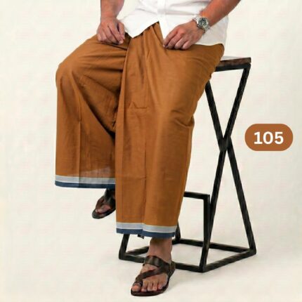 5.5 Hand Solid Color Lungi 105
