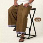 5.5 Hand Solid Color Lungi 106
