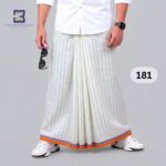 Premium White Lungi 181