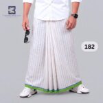 Premium White Lungi 182