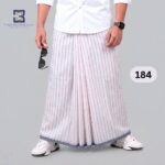 Premium White Lungi 184