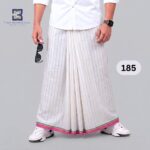 Premium White Lungi 185