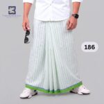 Premium White Lungi 186
