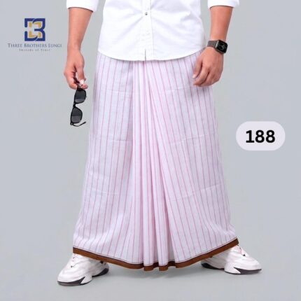 Premium White Lungi 188