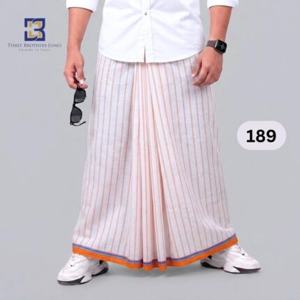 Premium White Lungi 189