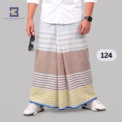 Premium White Lungi 124