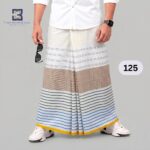 Premium White Lungi 125