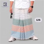 Premium White Lungi 126