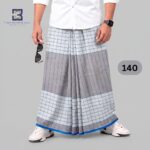 Premium White Lungi 140