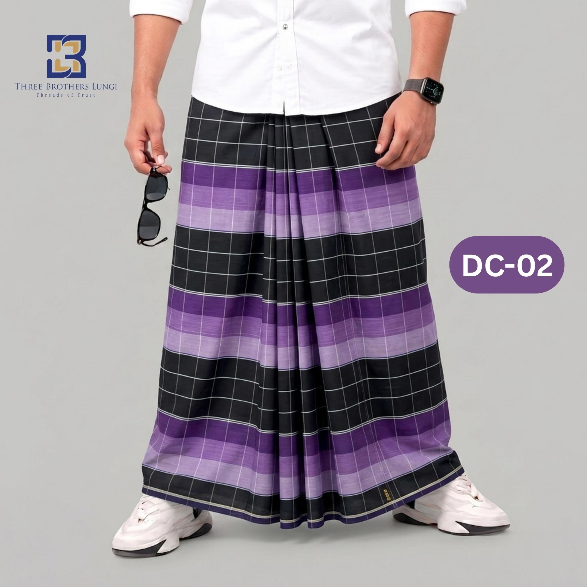 DC-02 Deep Check Lungi DC-02 - Image 1