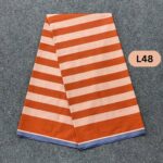 Soft Cotton Plain Check Lungi L48 - Image 3