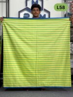 Soft Cotton Plain Check Lungi L58 - Image 2