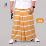 Soft Cotton Plain Check Lungi L68