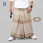 Premium White Lungi 195